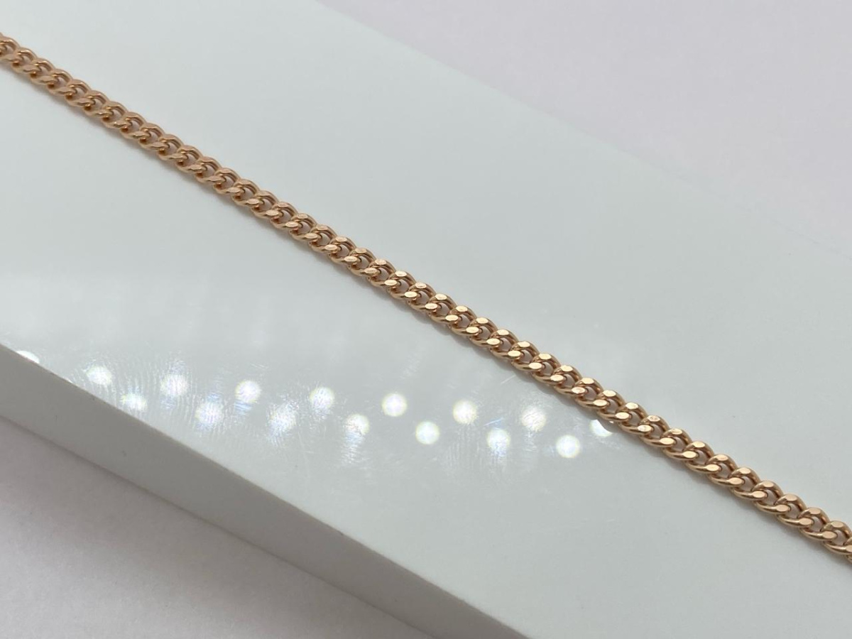 БРАСЛЕТ ПУСТОТЕЛЫЙ Панцирное (Au 585)