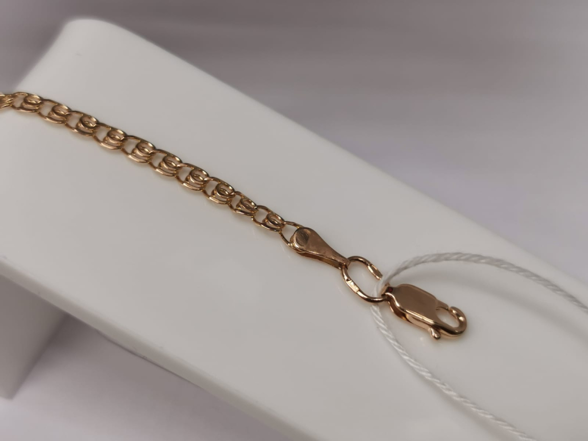 БРАСЛЕТ ПОЛНОВЕСНЫЙ Лав Au 585