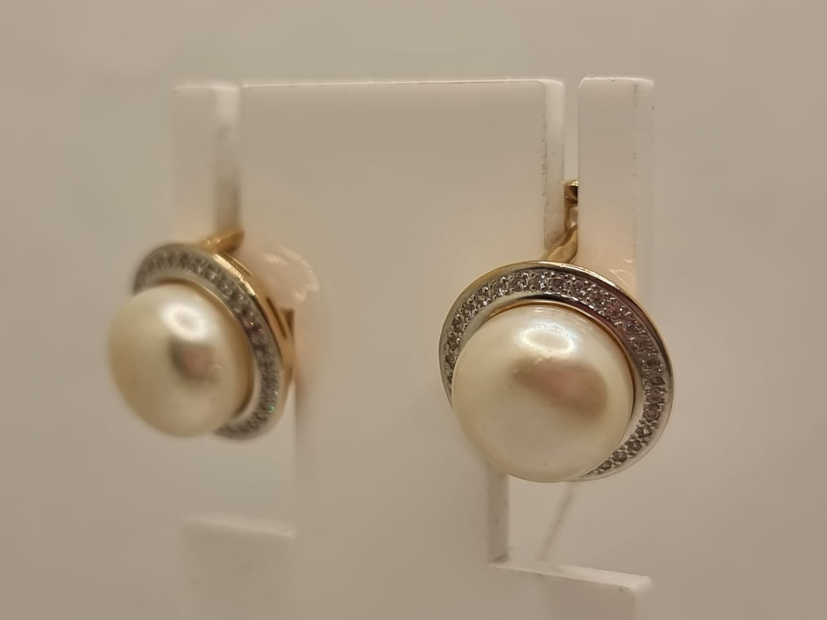 СКМИ585 СЕРЬГИ С КАМНЯМИ (Au 585) СКМИ585 СЕРЬГИ С КАМНЯМИ (Au 585)