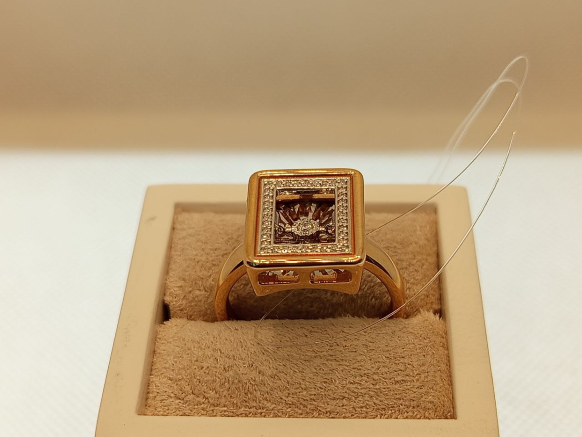 КОЛЬЦО БРИЛЛИАНТ (Au 585)