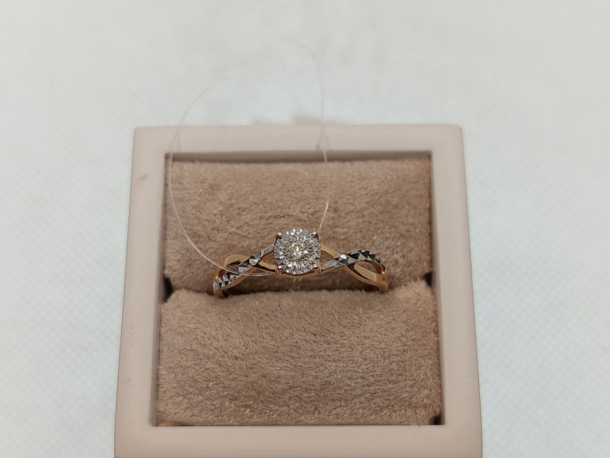 КОЛЬЦО БРИЛЛИАНТ (Au 585)