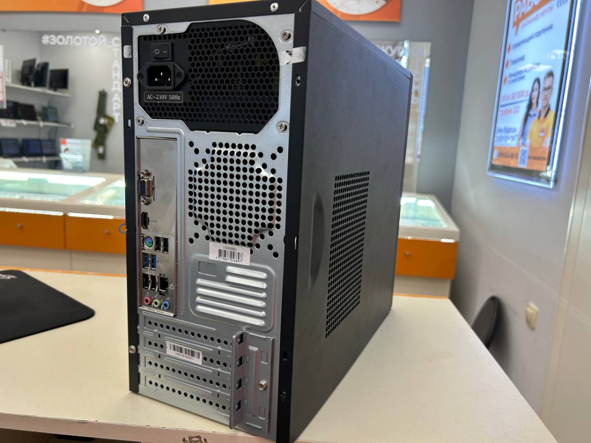 Системный блок IRU 510B6GE; Core I5-12400F, Intel UHD Graphics 730, 16 Гб, 500 Гб, Нет