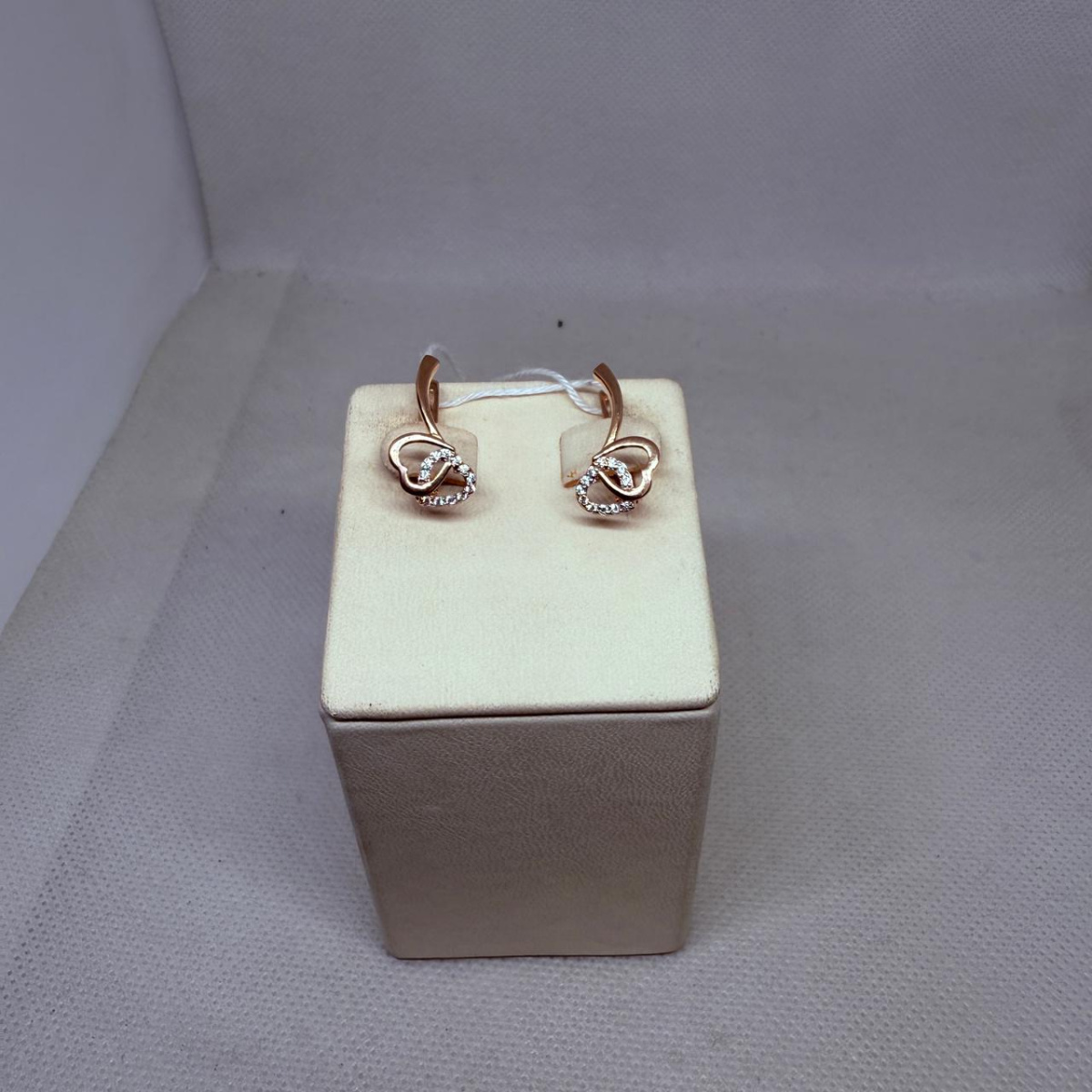 СКМИ585 СЕРЬГИ С КАМНЯМИ (Au 585)