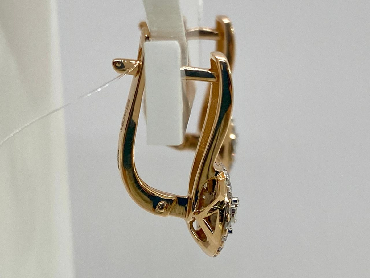 СЕРЬГИ БРИЛЛИАНТ (Au 585)