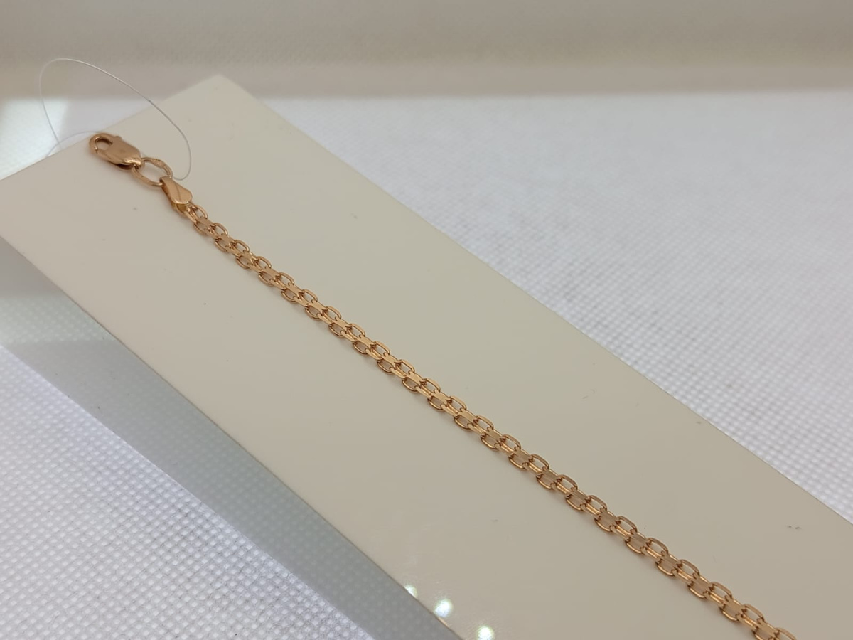 БРАСЛЕТ ПОЛНОВЕСНЫЙ Бисмарк машинный (Au 585)