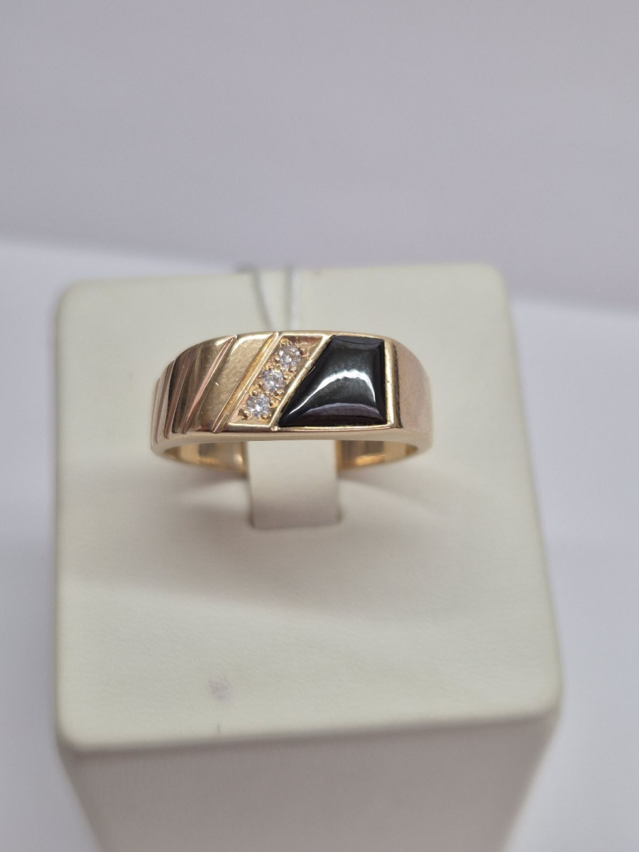 ПЕЧКМИ585 ПЕЧАТКА С КАМНЯМИ (Au 585)