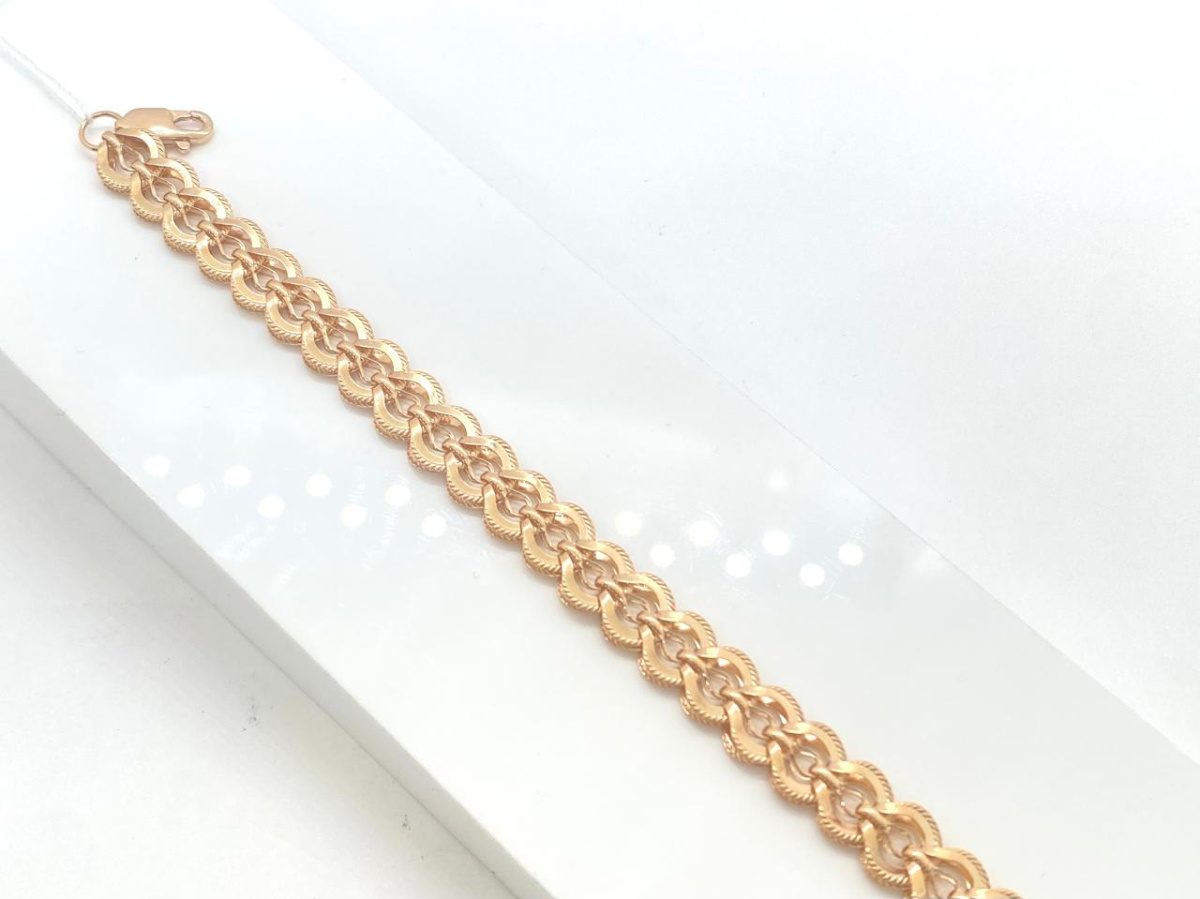 БРАСЛЕТ ШТАМПОВКА (Au 585)