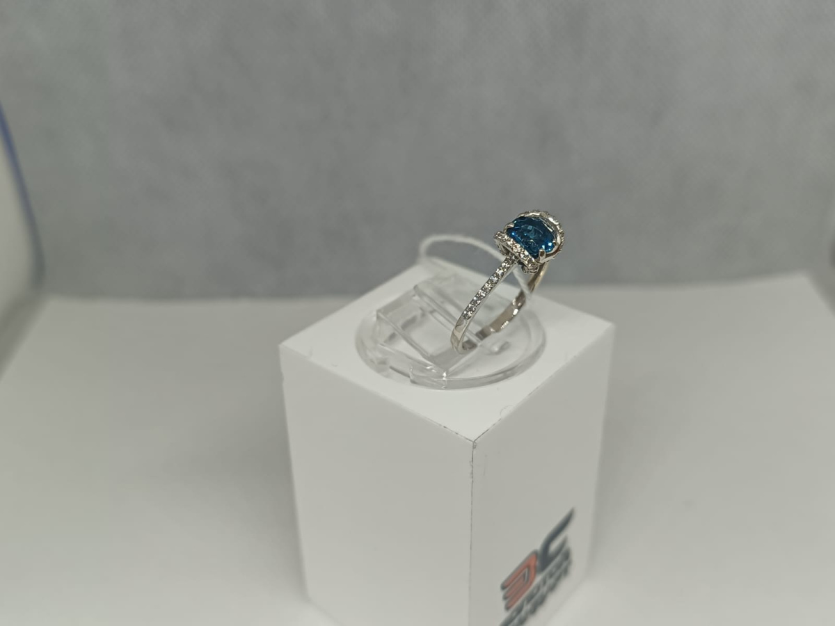 КОЛКМИ585 КОЛЬЦО С КАМНЯМИ (Au 585)