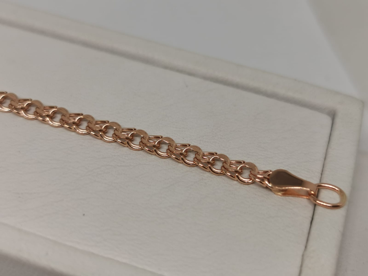 БРАСЛЕТ ПОЛНОВЕСНЫЙ Бисмарк (Au 585)