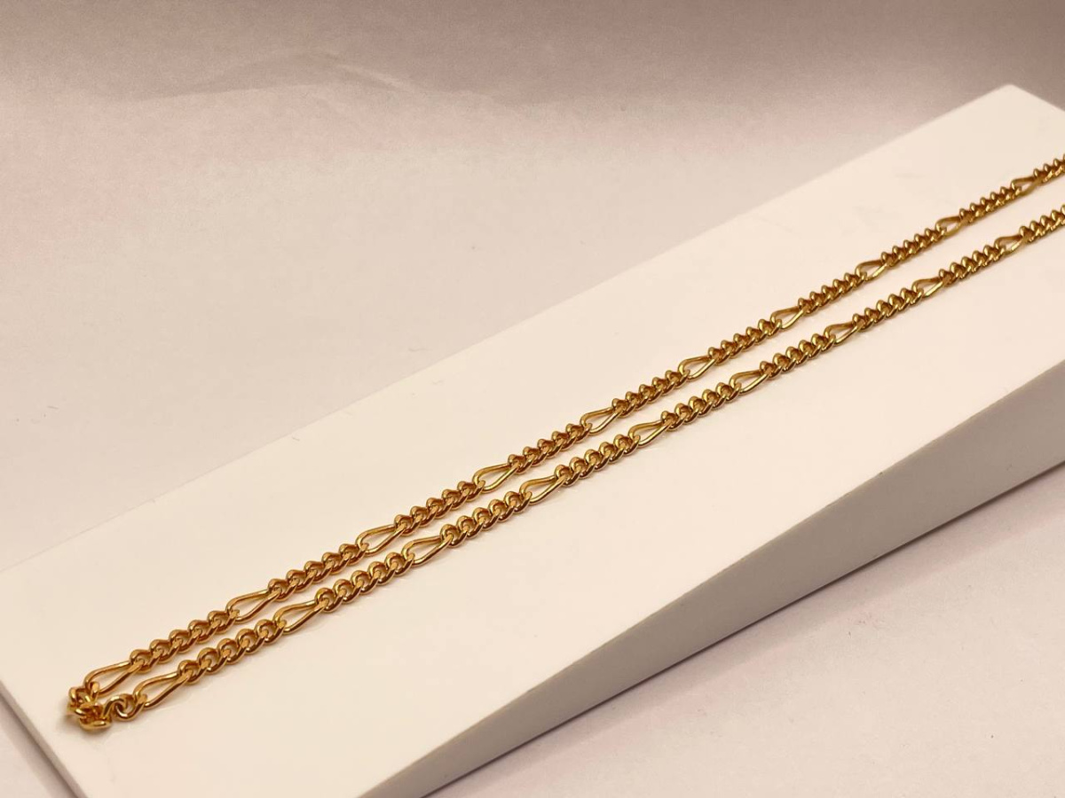 ЦЛФК585 ЦЕПЬ ПОЛНОВЕСНАЯ Фигаро(картье) (Au 585)