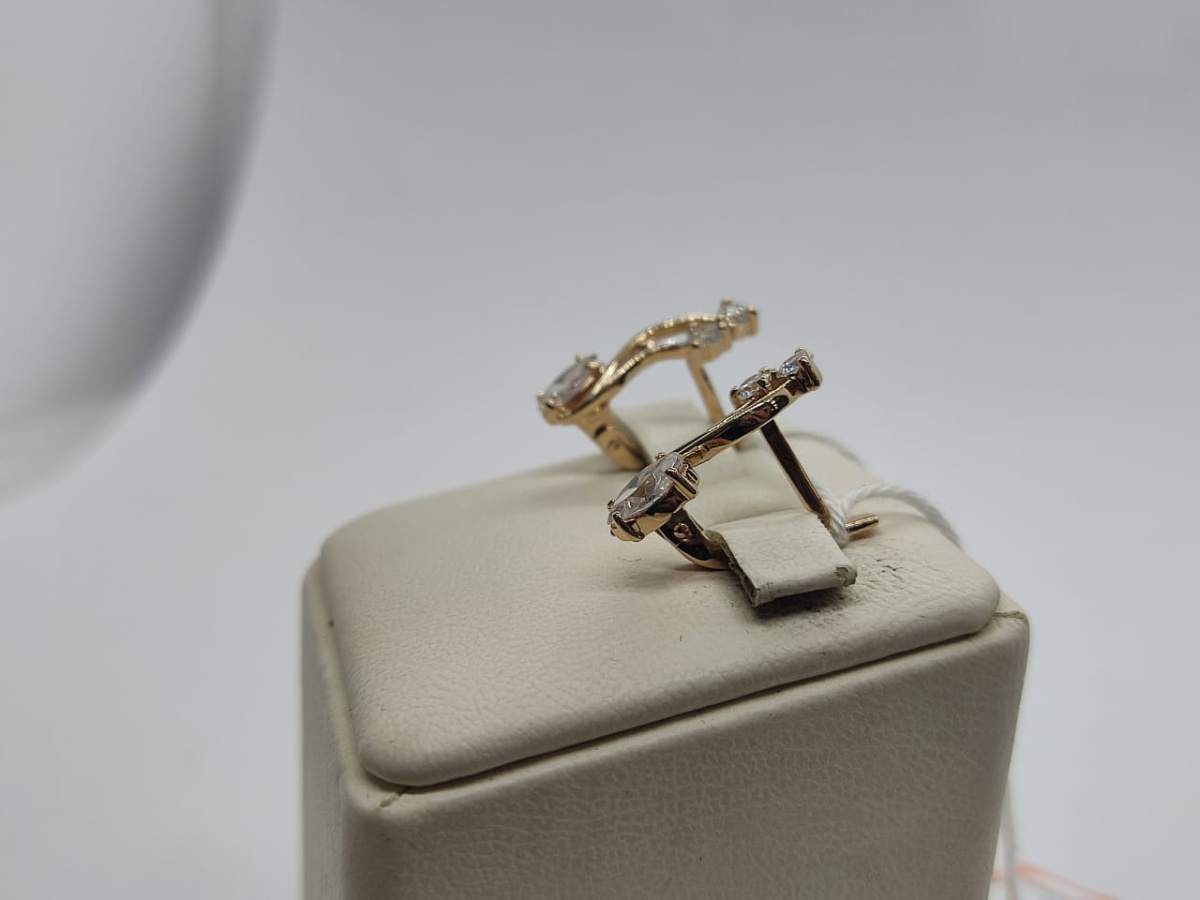 СКМИ585 СЕРЬГИ С КАМНЯМИ (Au 585) СКМИ585 СЕРЬГИ С КАМНЯМИ (Au 585)