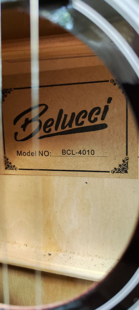 Гитара акустическая Belucci BCL4010 BWR COLBOX