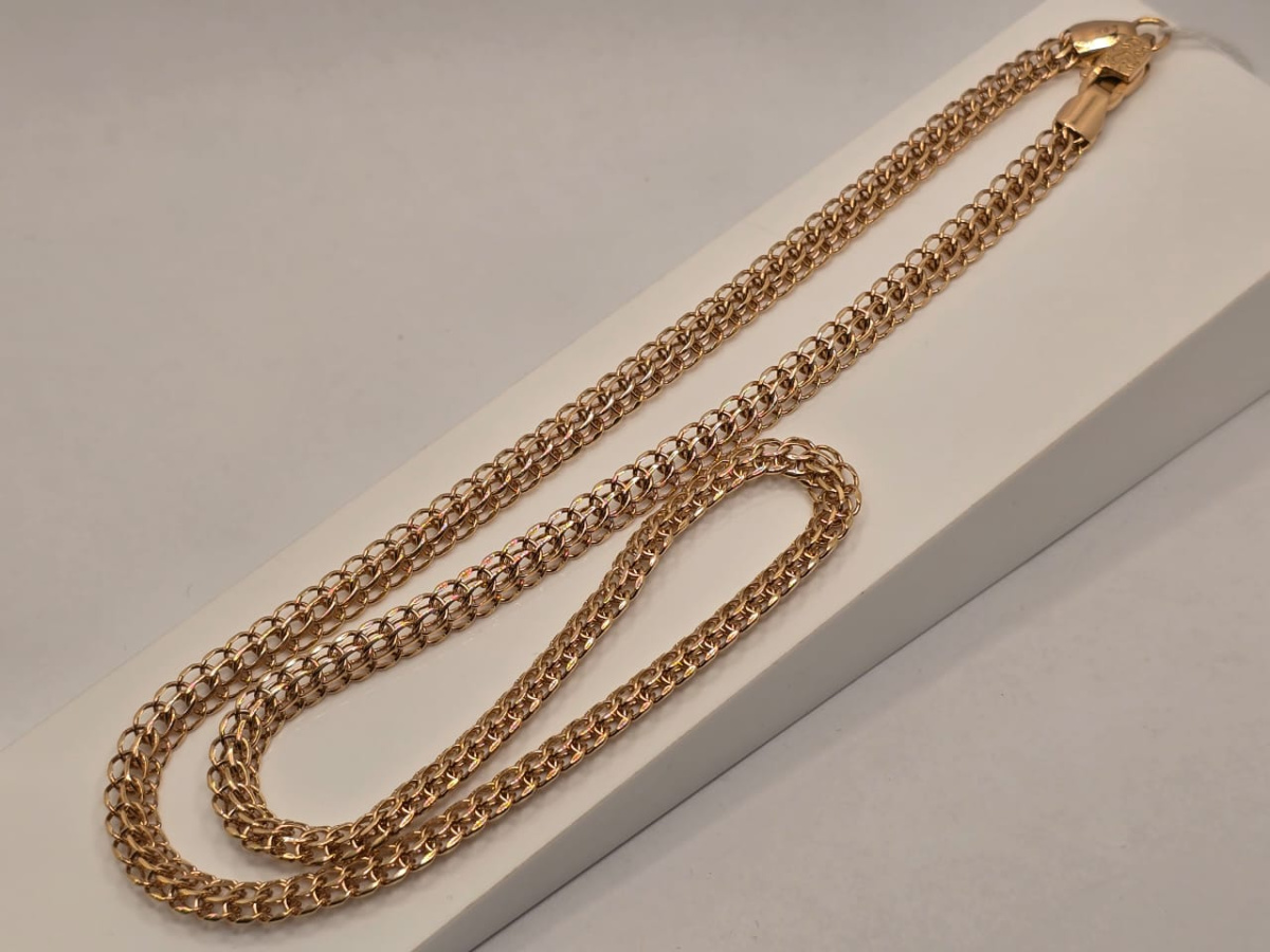 ЦЛИТ585 ЦЕПЬ ПОЛНОВЕСНАЯ Итальянка (Au 585)