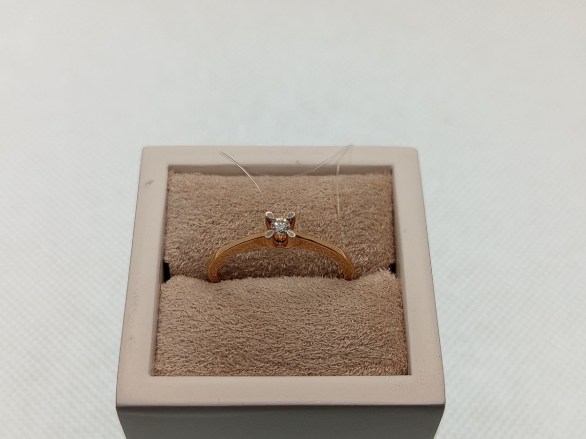 КОЛЬЦО БРИЛЛИАНТ (Au 585)