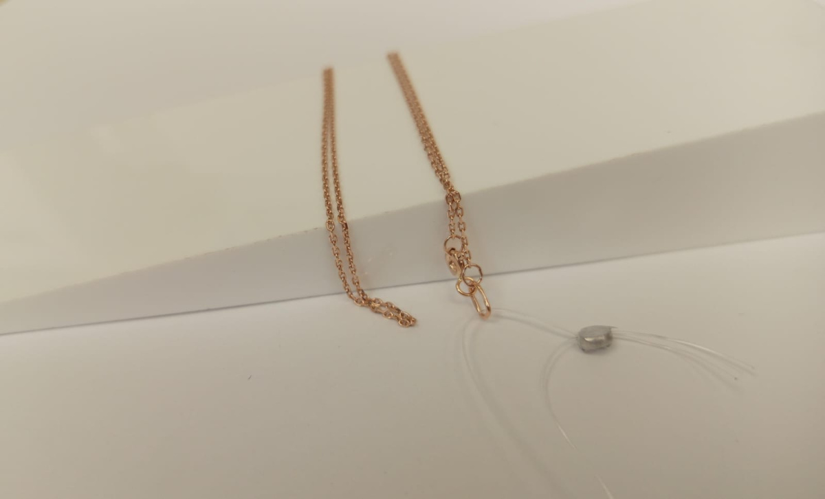 ЦЕПЬ ПУСТОТЕЛАЯ Якорное (Au 585)