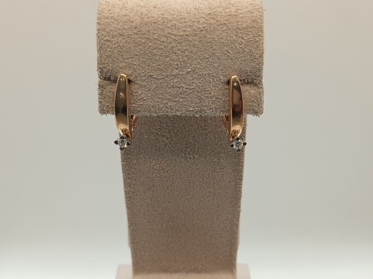 СЕРЬГИ БРИЛЛИАНТ (Au 585)