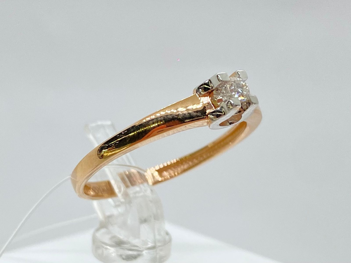 КОЛЬЦО БРИЛЛИАНТ (Au 585)