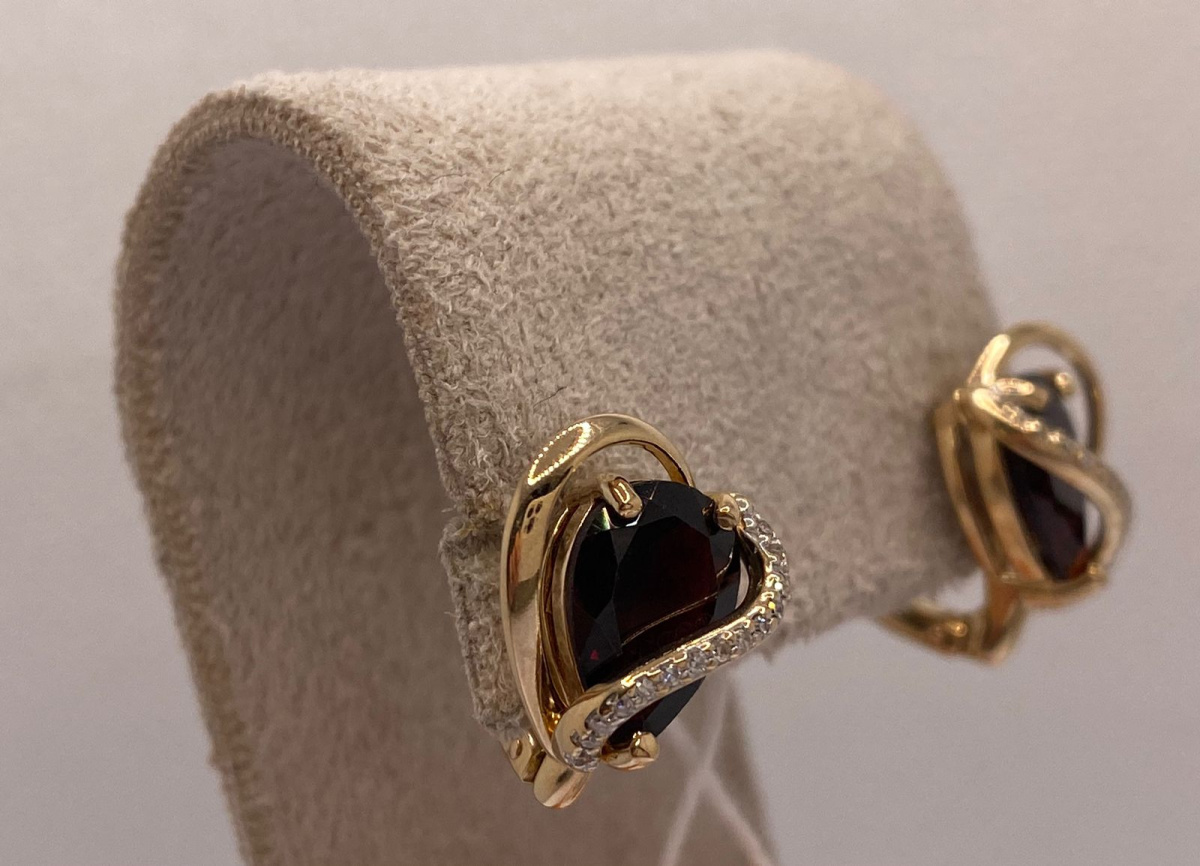 СЕРЬГИ БРИЛЛИАНТ (Au 585)