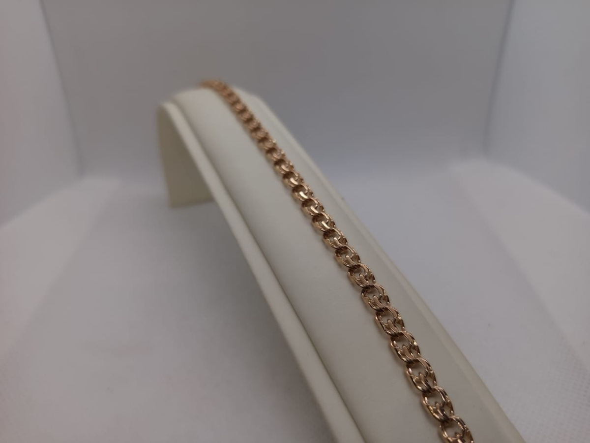 БРАСЛЕТ ПОЛНОВЕСНЫЙ Бисмарк (Au 585)