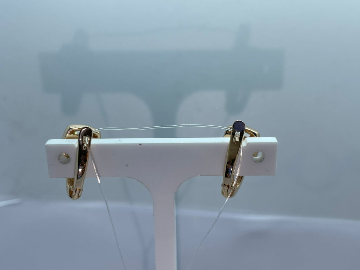 СЕРЬГИ С КАМНЯМИ (Au 585)