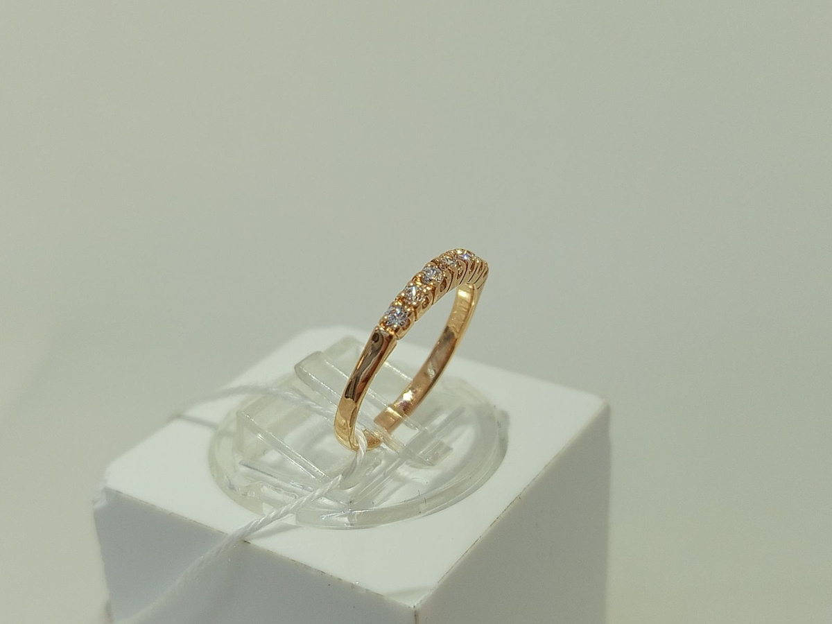 КОЛКМИ585 КОЛЬЦО С КАМНЯМИ (Au 585)