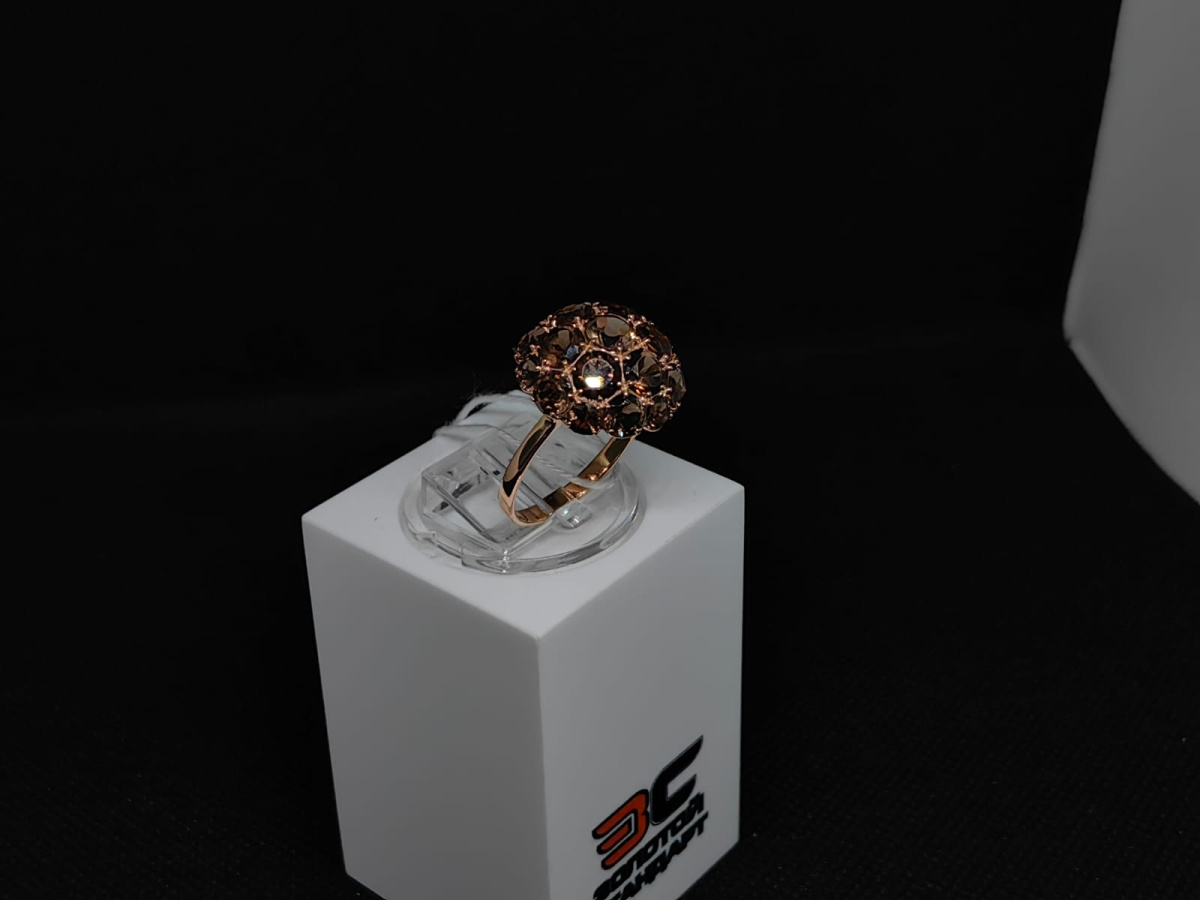 КОЛКМИ585 КОЛЬЦО С КАМНЯМИ (Au 585)