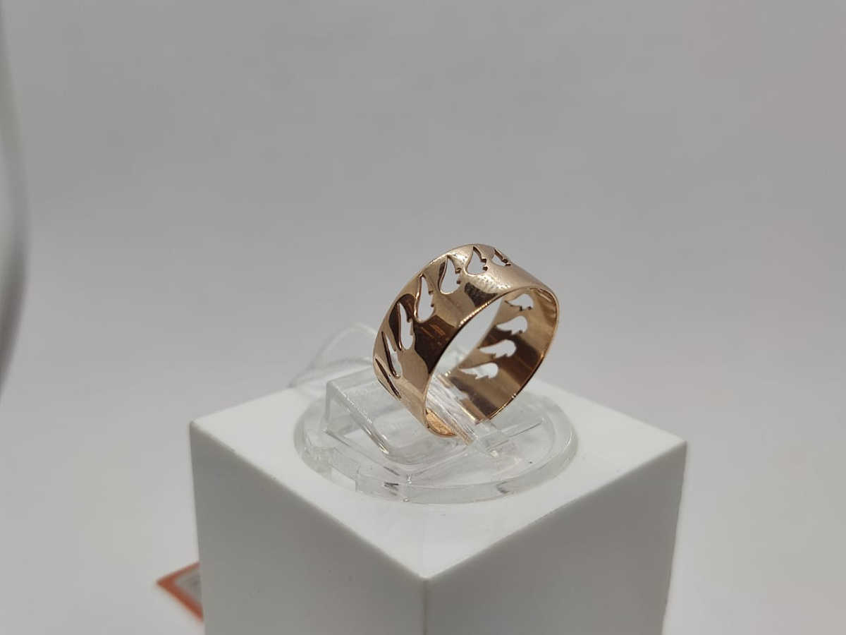 КОЛБКМ585 КОЛЬЦО БЕЗ КАМНЯ (Au 585)