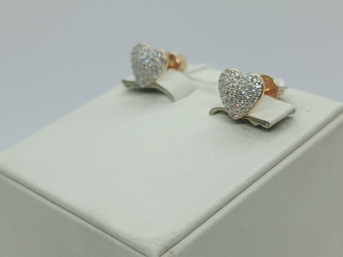 СПУС585 СЕРЬГИ ПУСЕТЫ (Au 585)