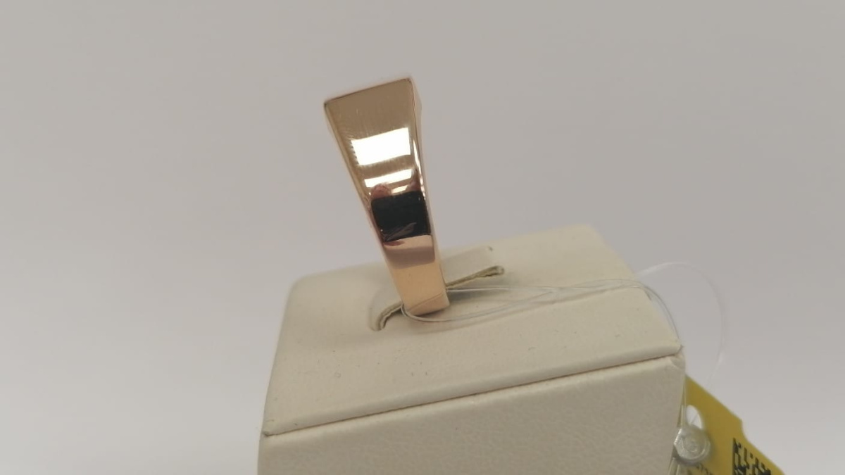 КОЛЬЦО ПЕЧАТКА без камня (Au 585)