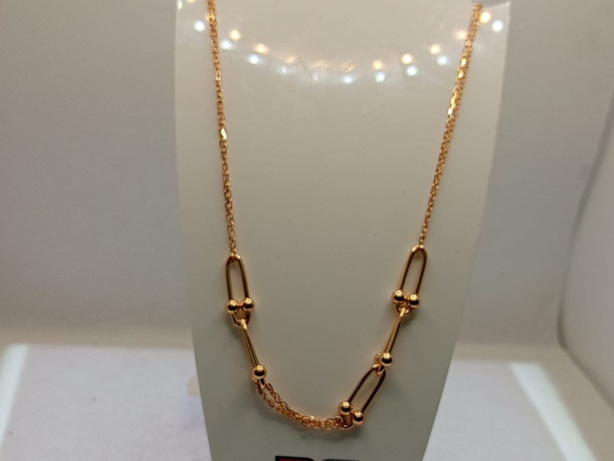 КОЛЬЕ БЕЗ КАМНЯ (Au 585)