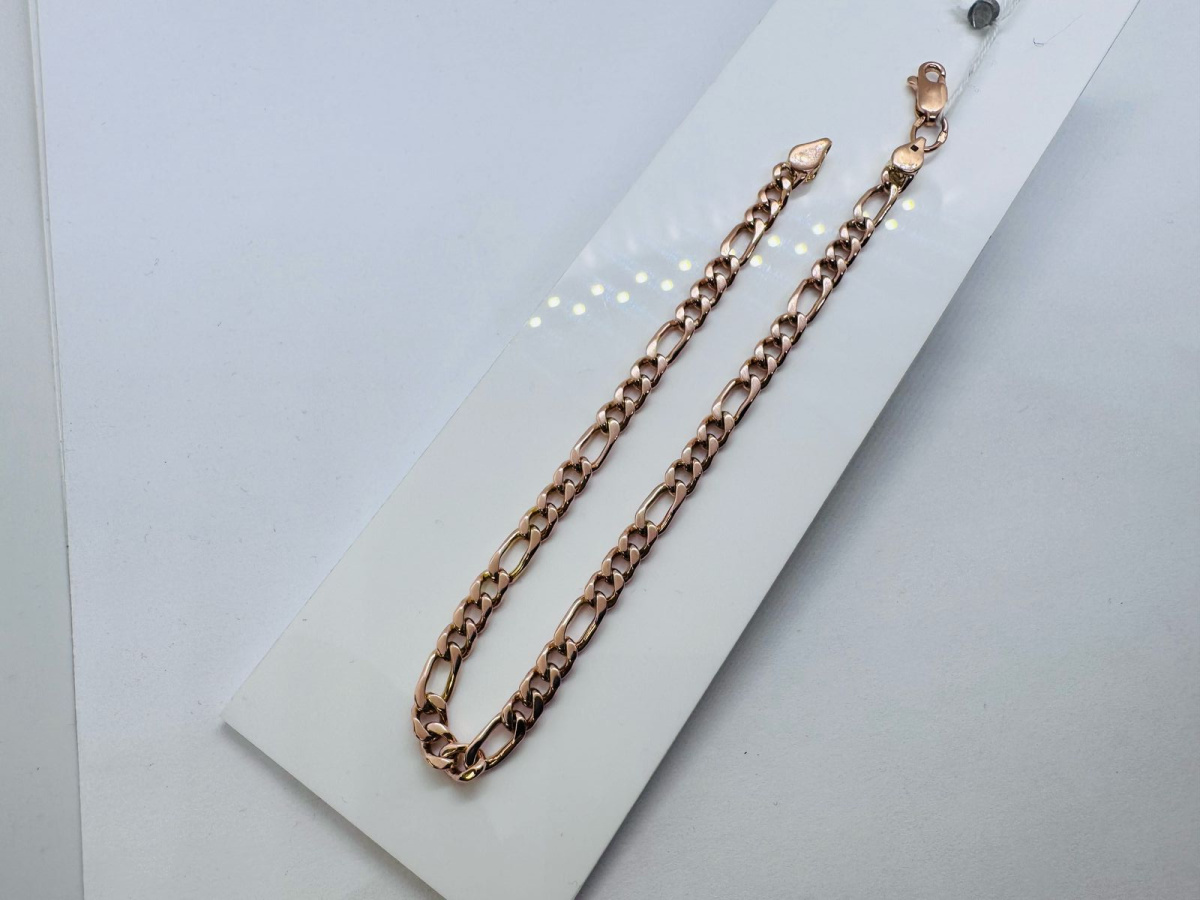 БРАСЛЕТ ПОЛНОВЕСНЫЙ Фигаро(картье) Au 585