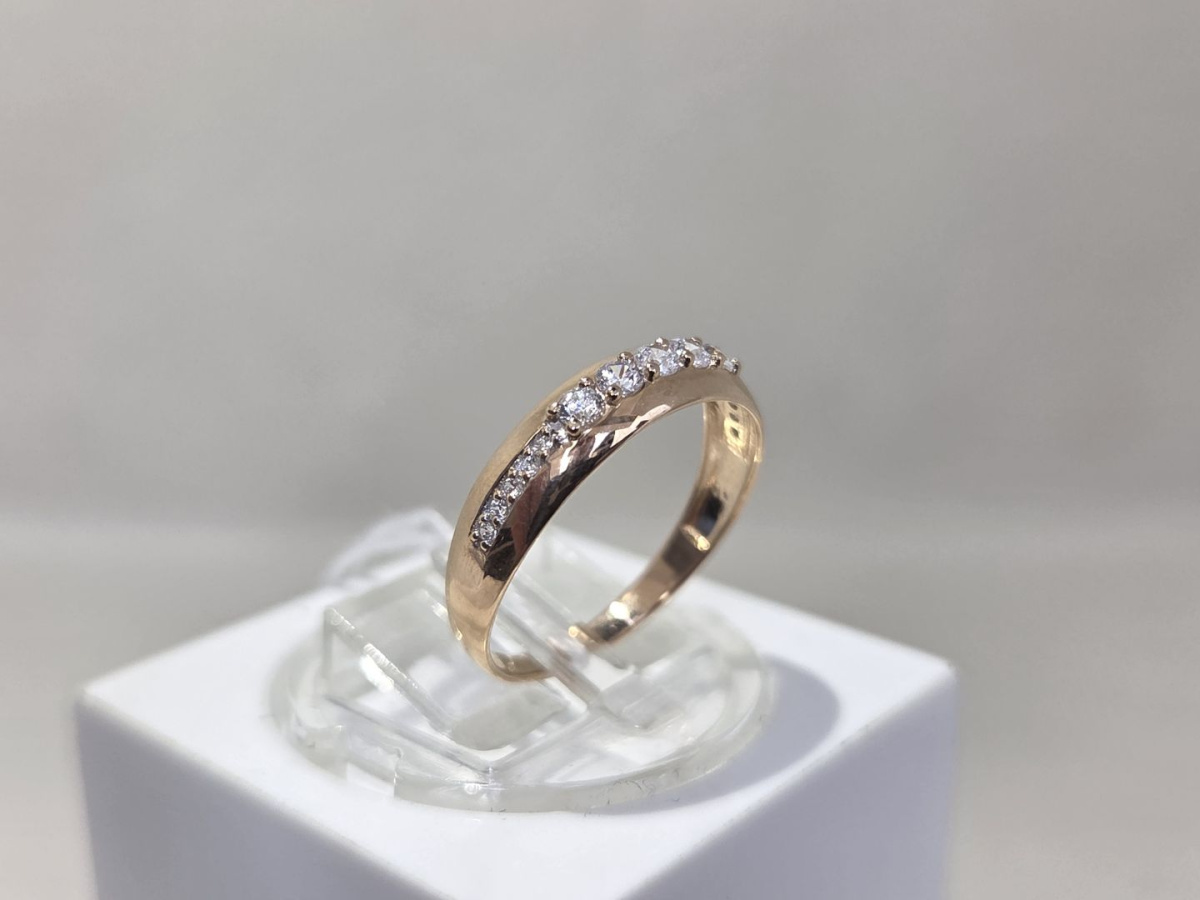 КОЛКМИ585 КОЛЬЦО С КАМНЯМИ (Au 585)