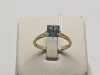 КОЛКМ750 КОЛЬЦО С КАМНЕМ (Au 750)