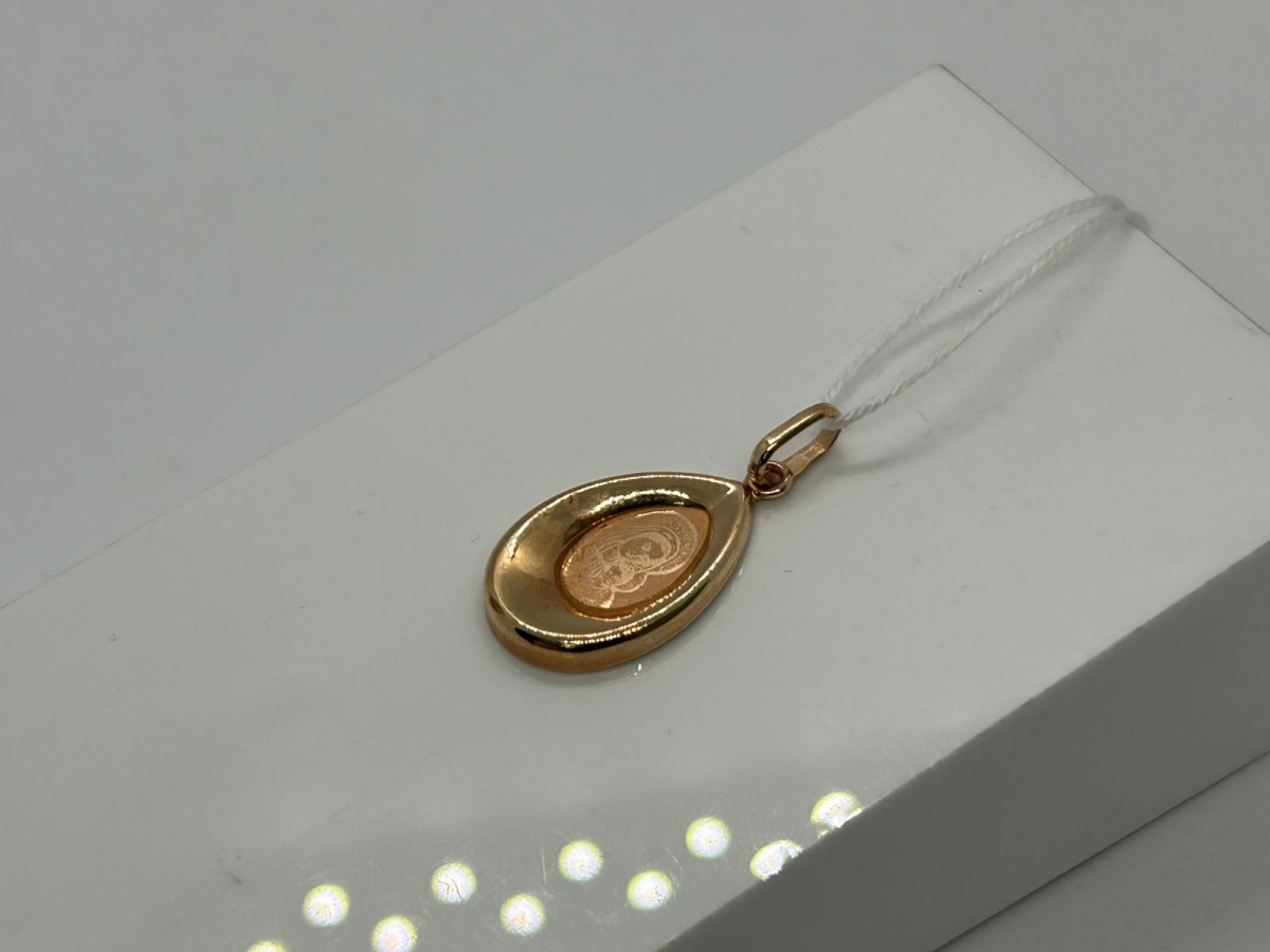 ПОДИБК585 ПОДВЕСКА ИКОНА БЕЗ КАМНЯ (Au 585)