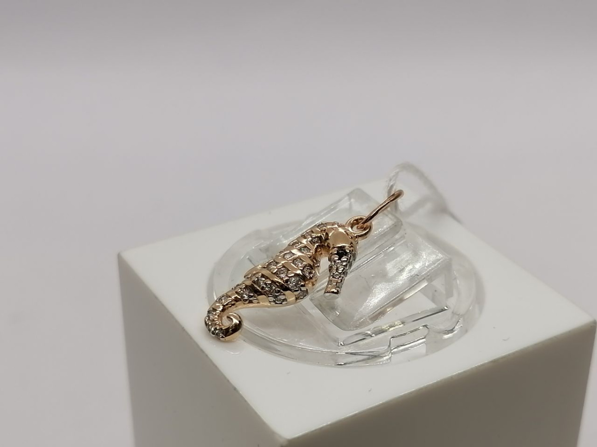 ПОДВЕСКА С КАМНЯМИ (Au 585)