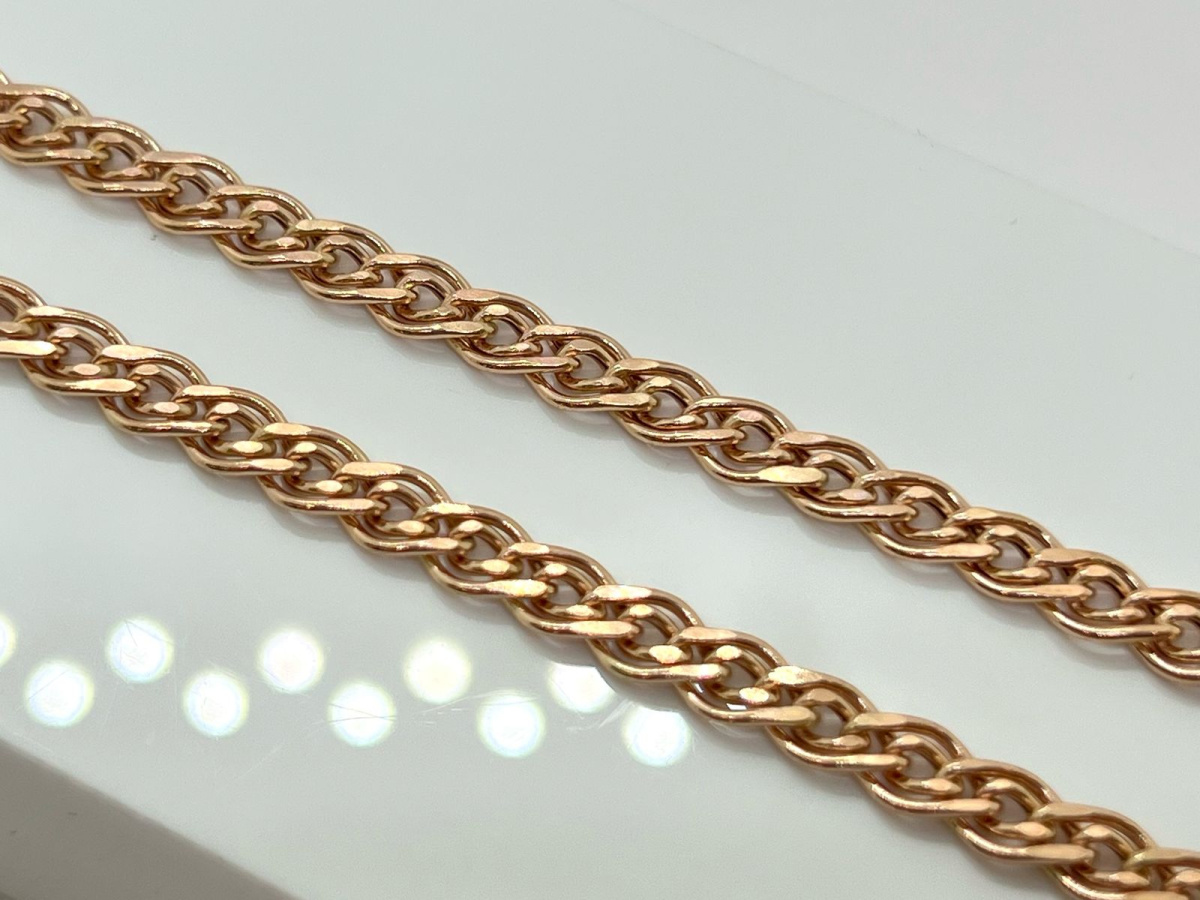 ЦЕПЬ ПУСТОТЕЛАЯ Нона (Au 585)