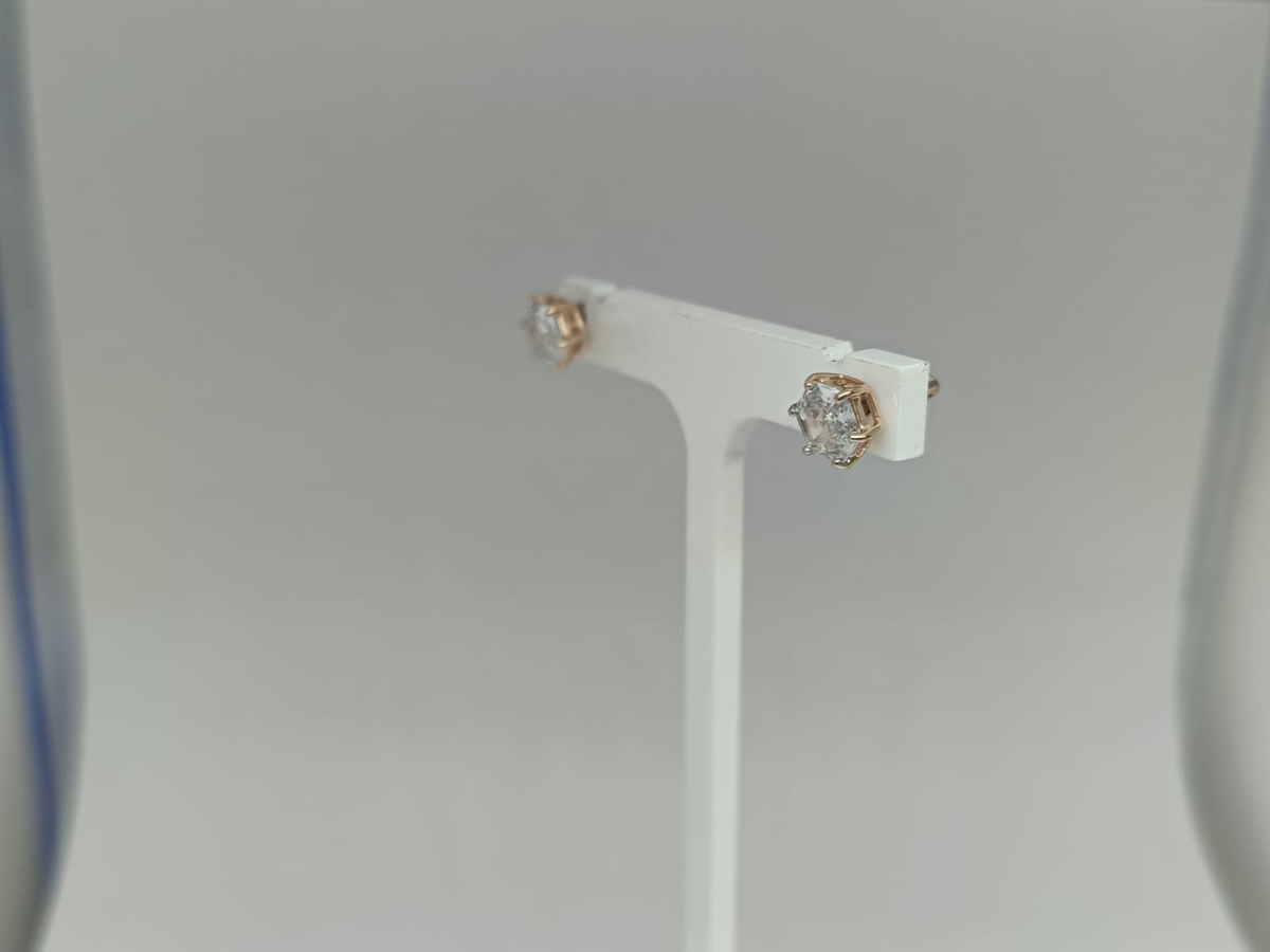 СПУС585 СЕРЬГИ ПУСЕТЫ (Au 585)