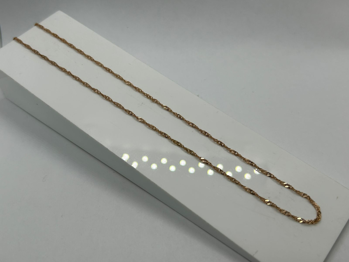 ЦЛСИ585 ЦЕПЬ ПОЛНОВЕСНАЯ Сингапур (Au 585) ЦЛСИ585 ЦЕПЬ ПОЛНОВЕСНАЯ Сингапур (Au 585)