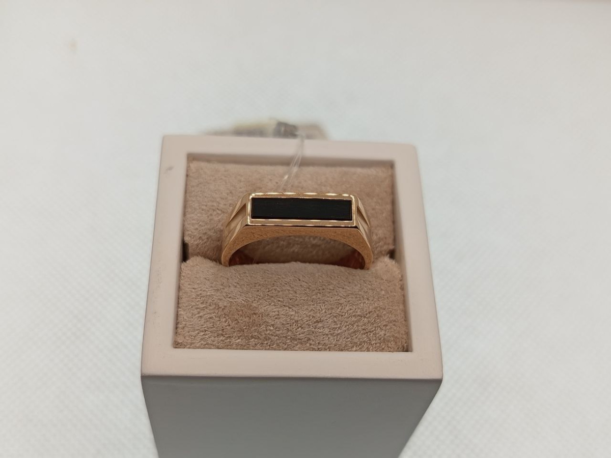 КОЛЬЦО ПЕЧАТКА с камнем (Au 585) КОЛЬЦО ПЕЧАТКА с камнем (Au 585)