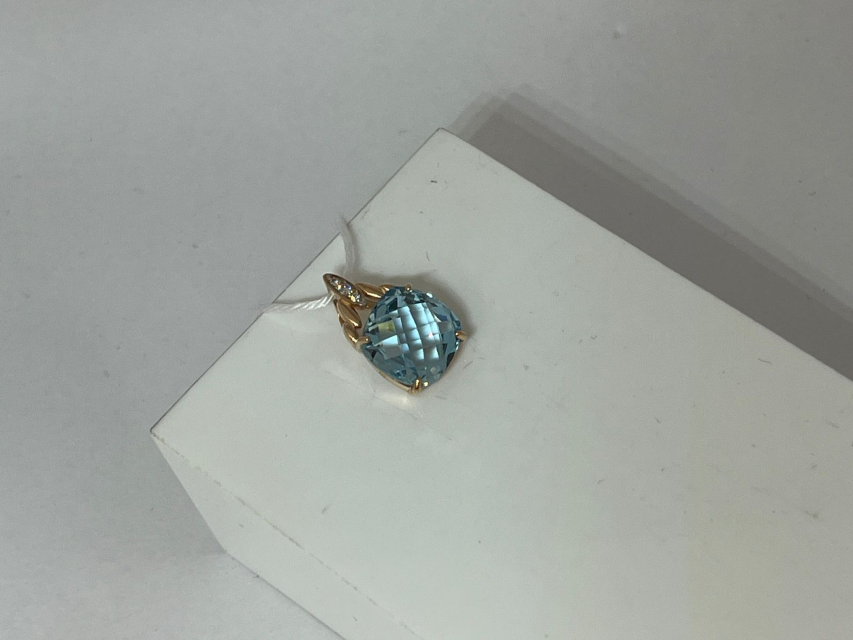 ПОДВЕСКА С КАМНЯМИ (Au 585)