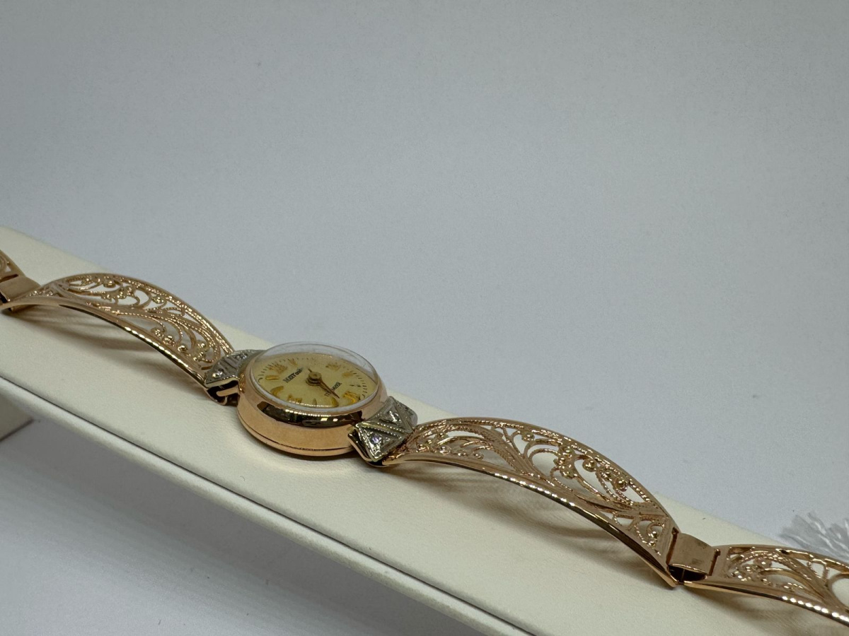 ЧАСЫ БРИЛЛИАНТ Au 583