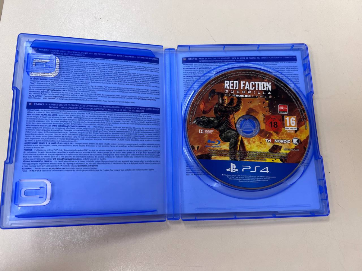 Игра Playstation 4 Red Faction Guerrilla