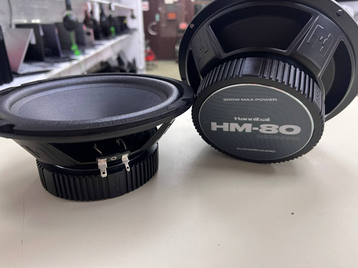 Автоакустика передняя Hannibal HM-80