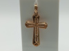 ПОДКБК585 ПОДВЕСКА КРЕСТ БЕЗ КАМНЯ (Au 585)