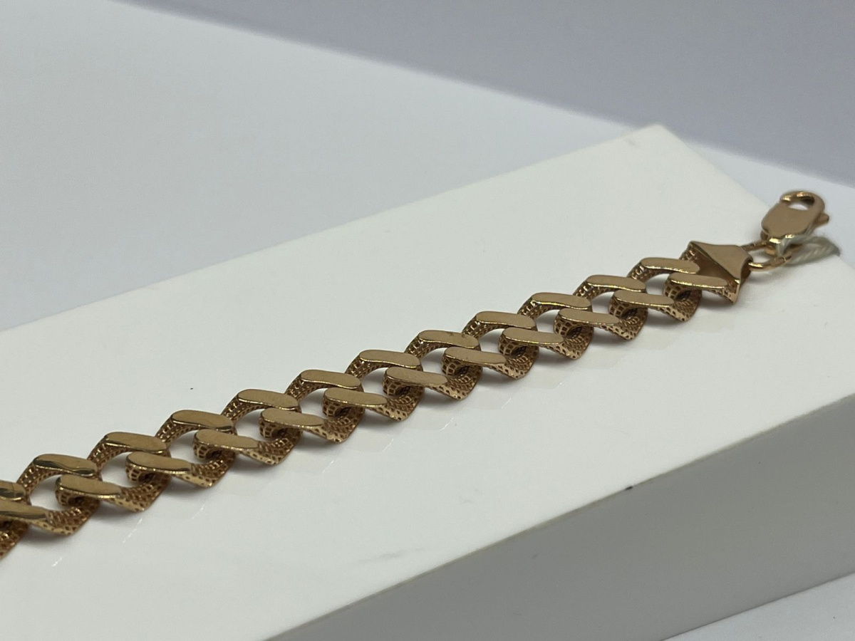 40011 БРАСЛЕТ ПУСТОТЕЛЫЙ Фантазия (Au 585)