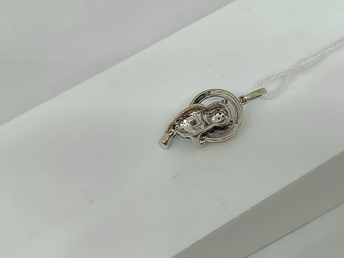 ПОДКМИ585 ПОДВЕСКА С КАМНЯМИ (Au 585)