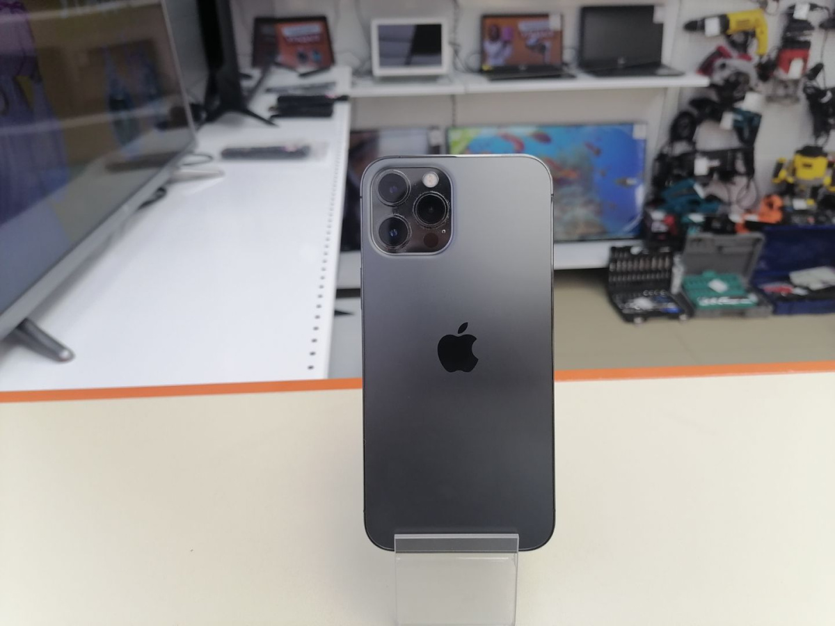 Смартфон Apple iPhone 12 Pro Max 128Gb 4400031832018 в Волгограде - купить  в интернет-магазине ювелирных украшений и дисконт техники «Золотой Стандарт»