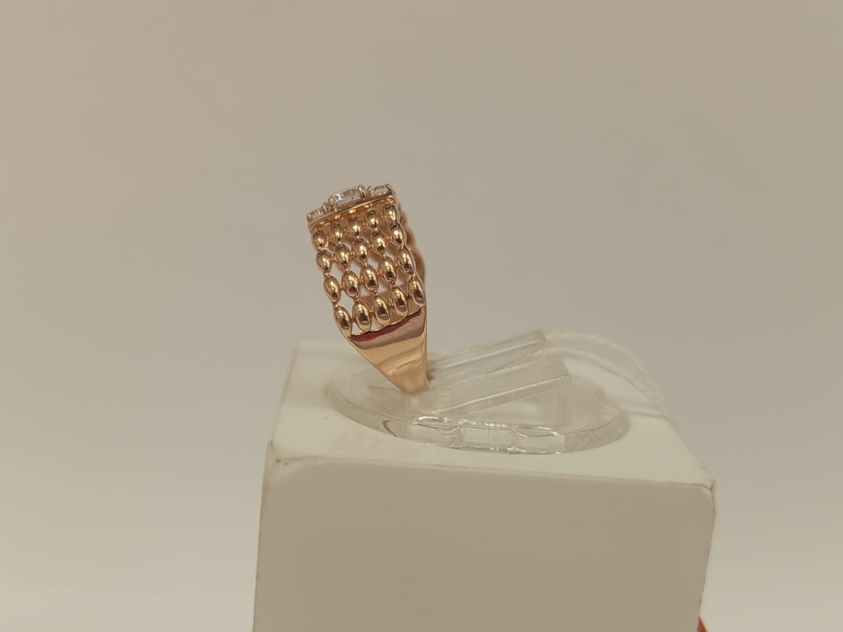 КОЛКМИ585 КОЛЬЦО С КАМНЯМИ (Au 585)