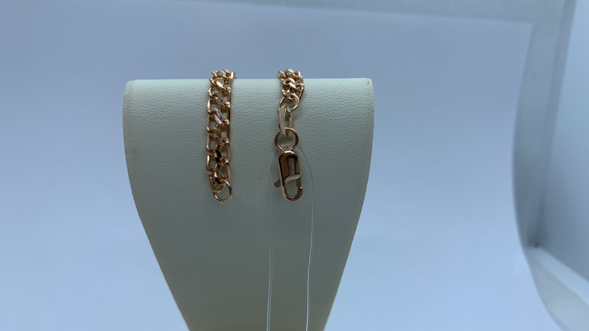 БРАСЛЕТ ПОЛНОВЕСНЫЙ Царь (Au 585)