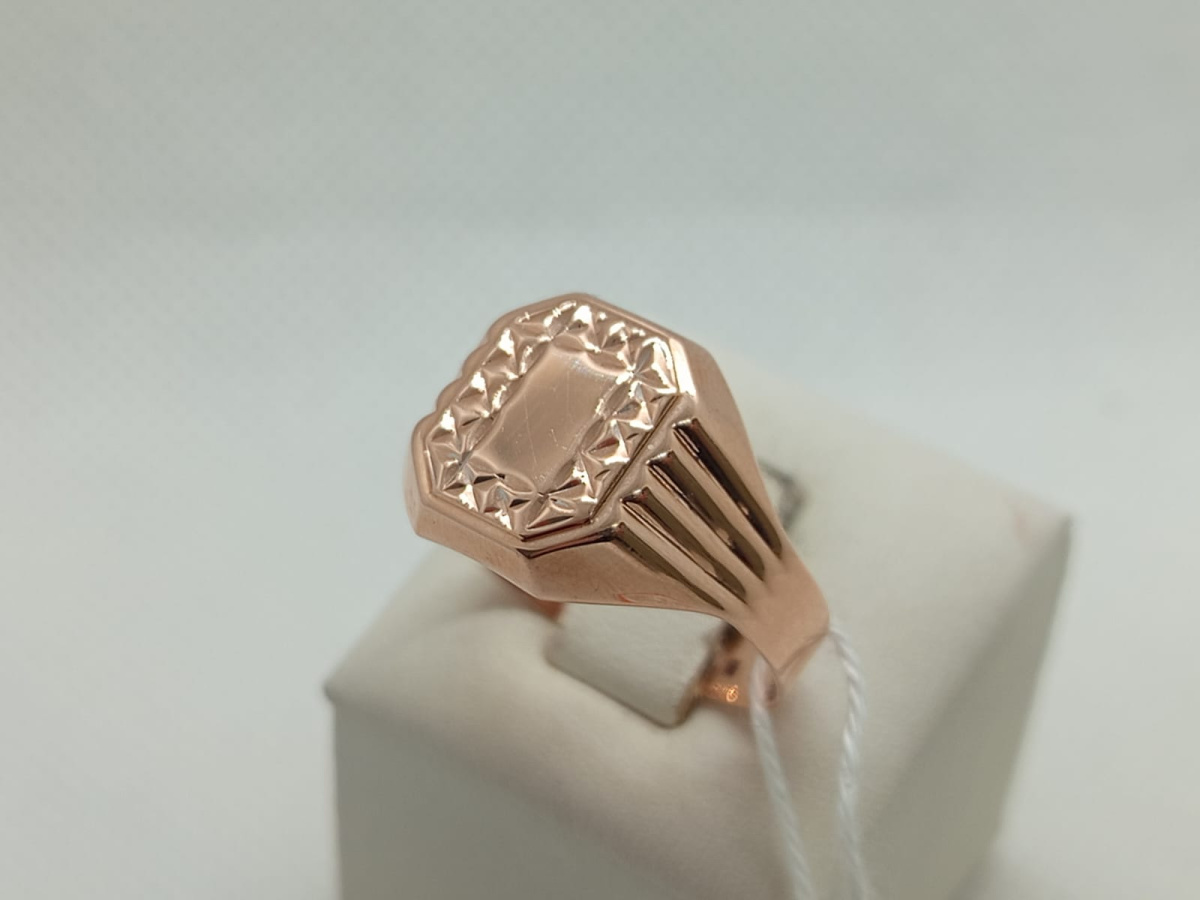 ПЕЧБКМ585 ПЕЧАТКА БЕЗ КАМНЯ (Au 585)